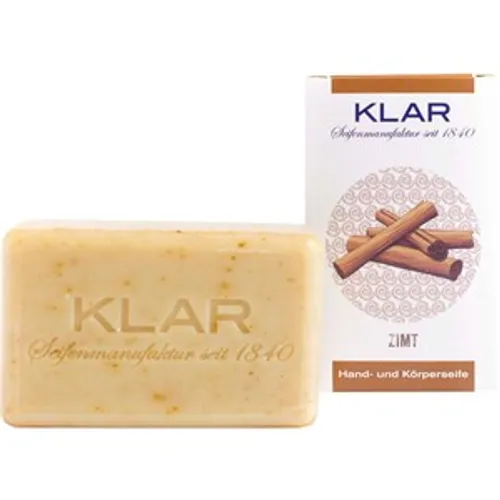 Klar Soaps Hand and Body Soap Cinnamon Unisex 100 g