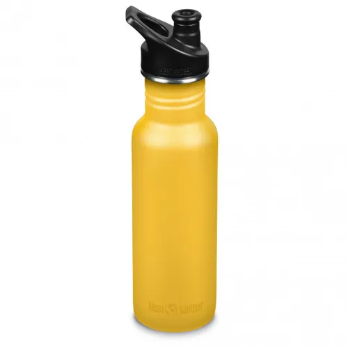 Klean Kanteen - Classic Narrow with Sport Cap - Water bottle size 532 ml, yellow