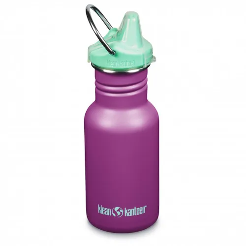Klean Kanteen - Kid's Classic Narrow with Sippy Cap - Water bottle size 355 ml, purple