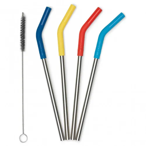 Klean Kanteen - Straw 8mm 4-Pack - Straw multi colored