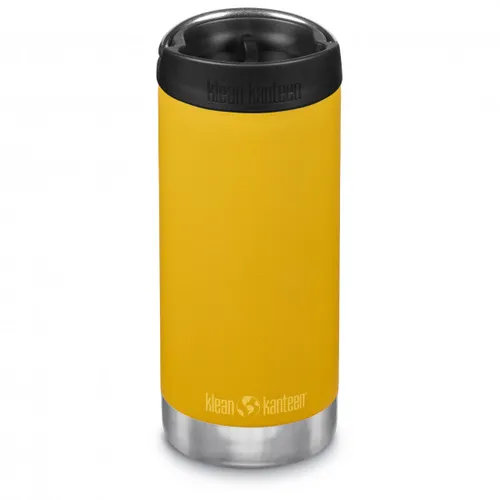 Klean Kanteen - TKWide Vacuum Insulated with Café Cap - Insulated bottle size 355 ml, yellow