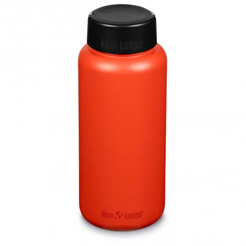 Klean Kanteen - Wide with Loop Cap - Water bottle size 1182 ml, red