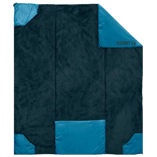 Klymit - Versa Luxe Blanket - Blanket size Regular - 203 x 147 cm, blue