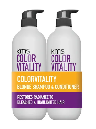 KMS ColorVitality Blonde Shampoo and Conditioner Set