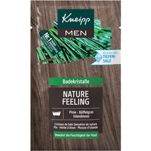 Kneipp Men Bath Crystals Nature Feeling Male 60 g