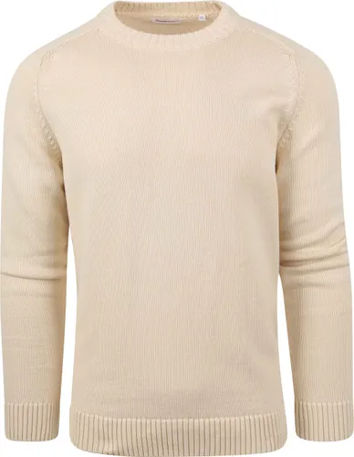 KnowledgeCotton Apparel Pullover Ecru Beige Off-White