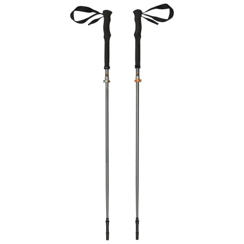 Komperdell - Mountain Trail FXO - Walking poles size Tele, black/orange