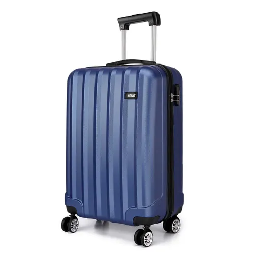Kono Lightweight Cabin Suitcase 55x35x20cm Hard Shell ABS