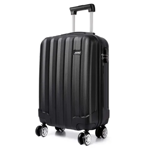 Kono Lightweight Cabin Suitcase 55x35x20cm Hard Shell ABS
