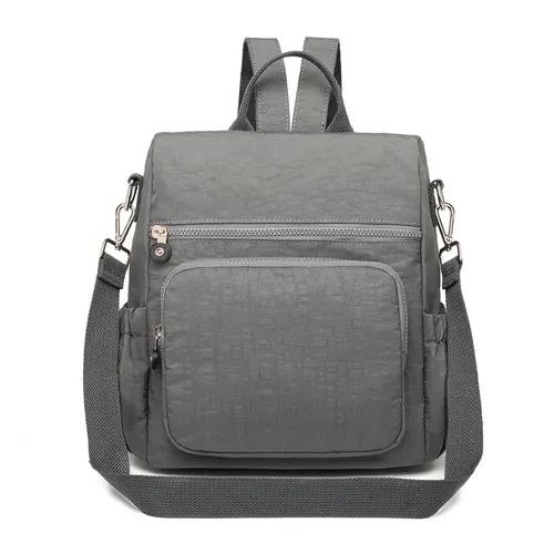 Kono Women Backpack Anti Theft Rucksack Nylon Schoolbag