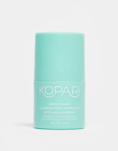 Kopari Brightening Aluminum-Free Roll On Deodorant with AHA and Bearberry 60ml-No colour