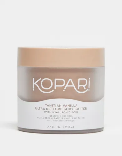 Kopari Tahitian Vanilla Ultra Restore Body Butter with Hyaluronic Acid 230ml-No colour