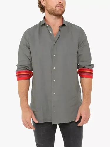 KOY Linen Shirt, Khaki/Olive - Khaki/Olive - Male
