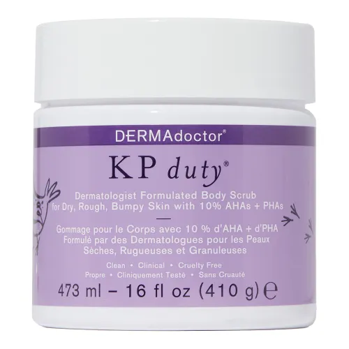 KP Duty Dermatologist Formulated Body Scrub for Dry; Rough; Bumpy Skin with 10% AHAs + PHAs KP Duty Dermatologist Formulated Body Scrub for Dry; Rough...
