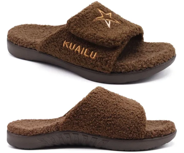 KuaiLu Mens House Slippers Size 10