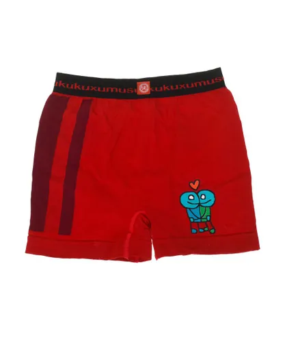 Kukuxumusu Boys Thin elastic boxer and fabric adaptable to the body 88792 boy - Red