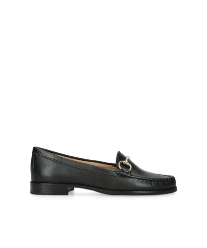 Kurt Geiger London Womens Leather Kgl Finsbury Trim Loafer Loafers - Black Leather (archived)