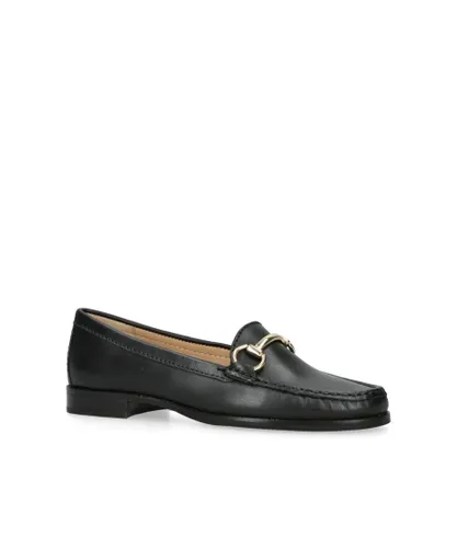 Kurt Geiger London Womens Leather Kgl Finsbury Trim Loafer Loafers - Black Leather (archived)