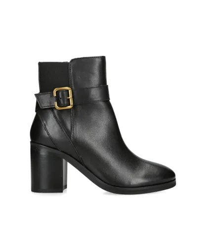 Kurt Geiger London Womens Leather Kgl Hampstead Ankle Boots - Black Leather (archived)