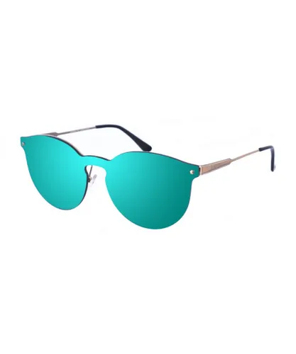 Kypers Daniela WoMens oval-shaped metal sunglasses - Turquoise - One