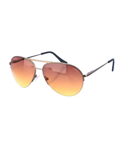 Kypers Maxy WoMens oval-shaped metal sunglasses - Bronze - One