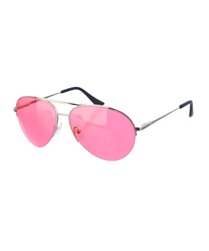 Kypers Maxy WoMens oval-shaped metal sunglasses - Pink - One