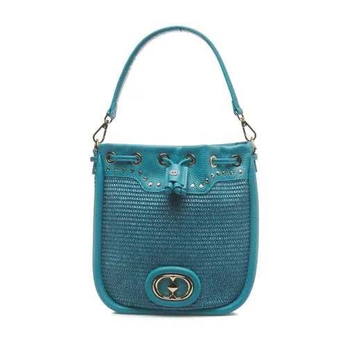 La Carrie , Blue Shoulder Bag for Women ,Blue female, Sizes: ONE SIZE