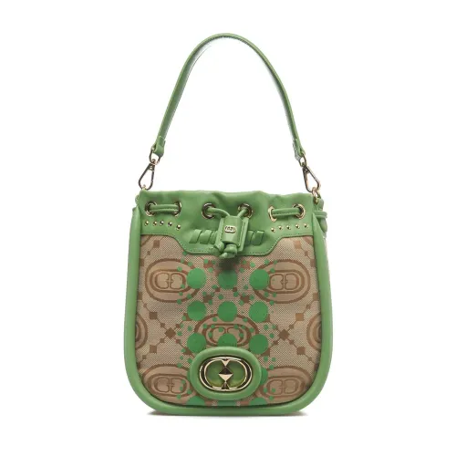 La Carrie , Green Shoulder Bag ,Green female, Sizes: ONE SIZE