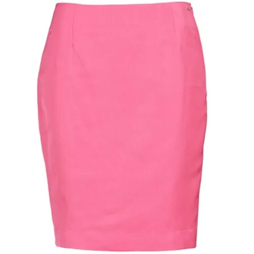 La City  JUPE2D6  women's Skirt in Pink