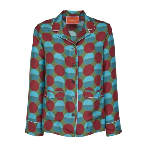 La DoubleJ , Luxurious Silk Pajama Set ,Multicolor female, Sizes: