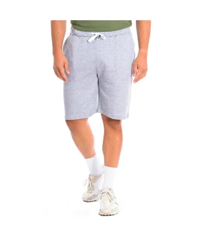 La Martina TMB003-FP223 Mens sports shorts - Grey Cotton