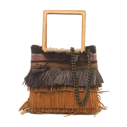 La Milanesa , Brown Handbag for Women ,Brown female, Sizes: ONE SIZE