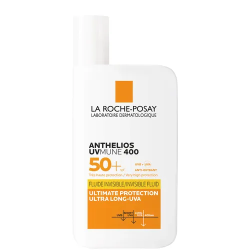 La Roche-Posay Anthelios UVMune 400 Invisible Fluid Non-Perfumed Suncream SPF50+ 50ml