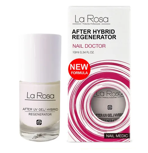 La Rosa, Nail Medic REGENERATOR AFTER Tips Hybrids UV Gel