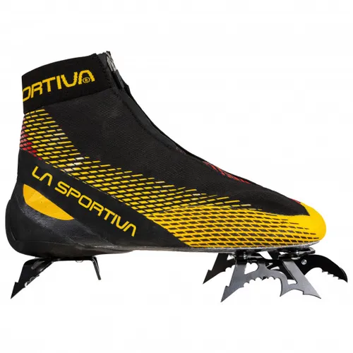 La Sportiva - Mega Ice Evo - Crampons size 44, black/yellow