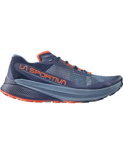 La Sportiva Men's Prodigio Trail Running Shoes - Hurricane/Deep Sea