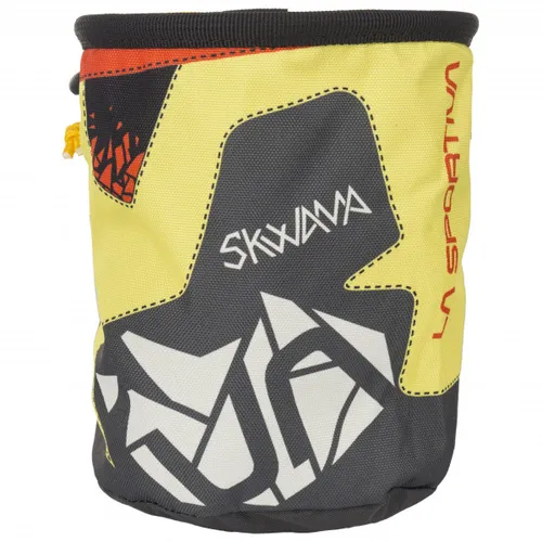 La Sportiva - Skwama Chalk Bag - Chalk bag size One Size, black/yellow
