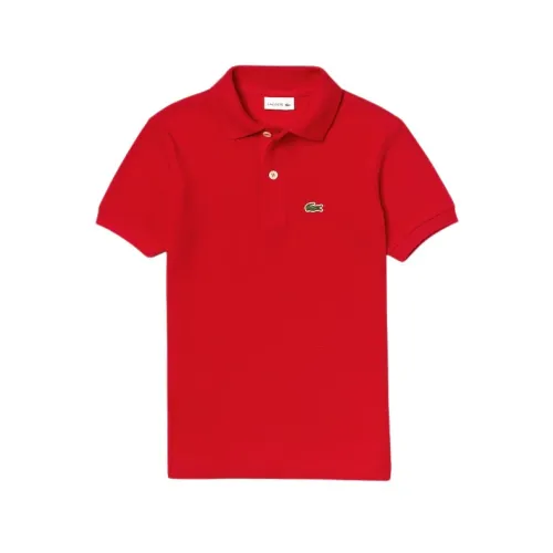 Lacoste , 240 Rosso Polo - Stylish and Trendy ,Red male, Sizes: