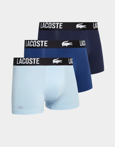 Lacoste 3 Pack Boxers - Blue
