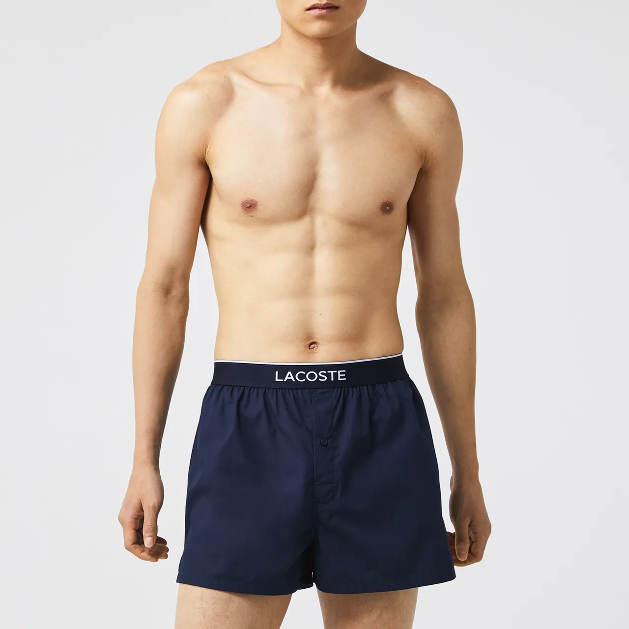 Lacoste 3 Pack Woven Cotton Boxer Shorts