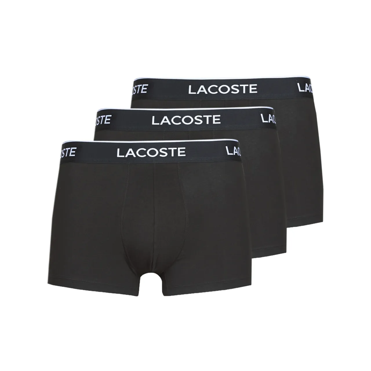 Lacoste  5H3389-031  men's Boxer shorts in Black
