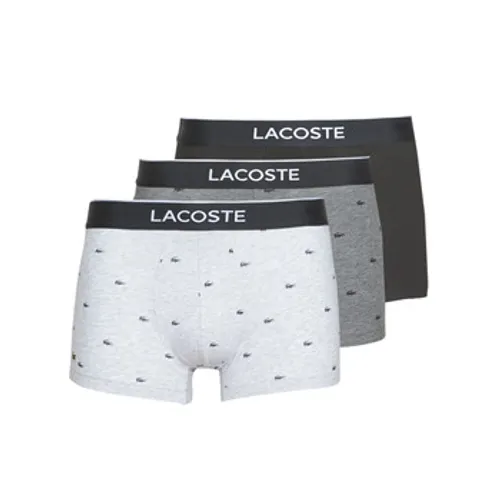 Lacoste  5H3411-VDP  men's Boxer shorts in Grey