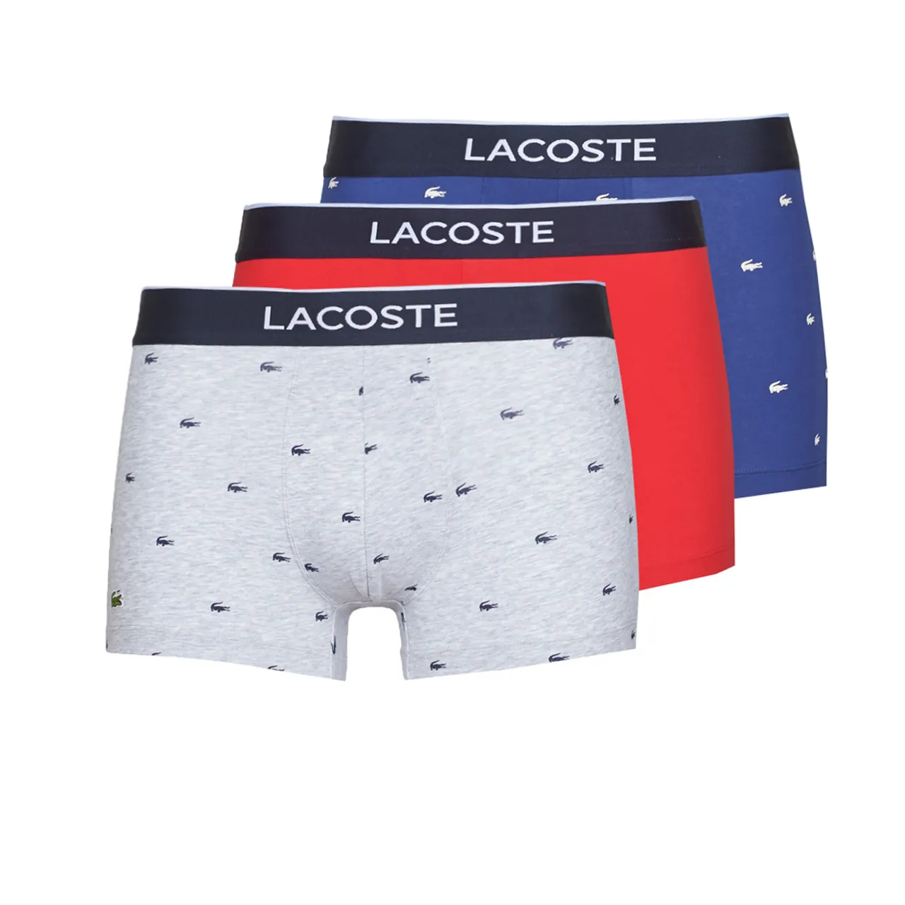 Lacoste  5H3411-W3T  men's Boxer shorts in Multicolour