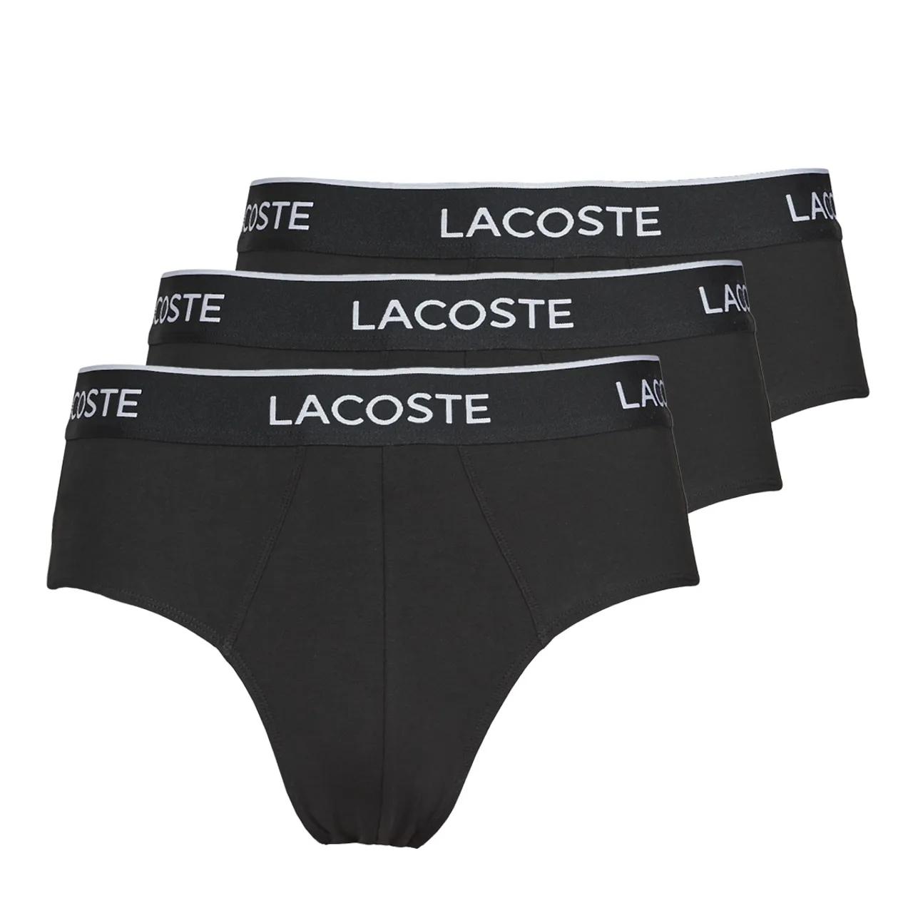Lacoste  8H3472-031 X3  men's Underpants / Brief in Black