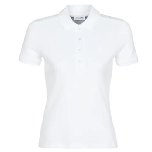 Lacoste  ADRIANNO  women's Polo shirt in White