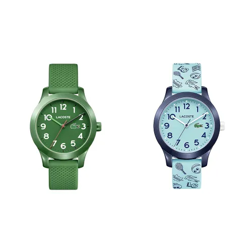 Lacoste Analogue Quartz Watch for Kids with Green Silicone
