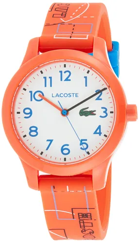 Lacoste Analogue Quartz Watch for Kids with Orange Silicone