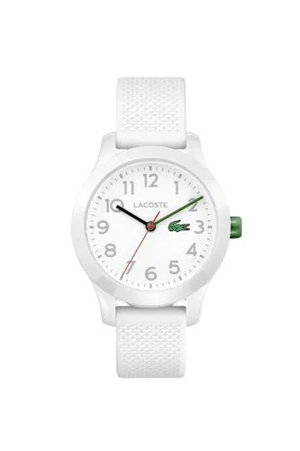 Lacoste Analogue Quartz Watch for Kids with White Silicone