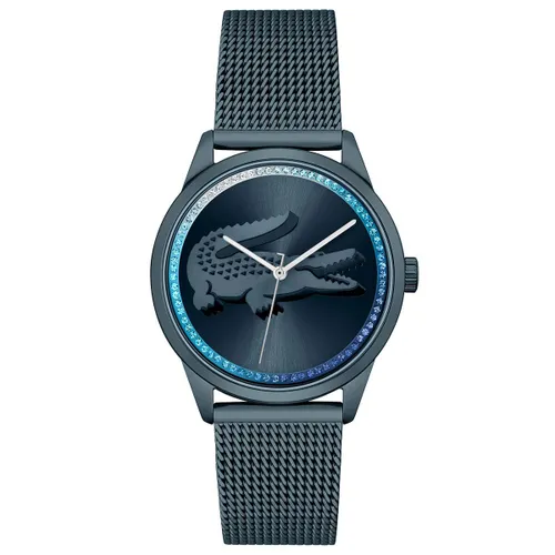Lacoste Analogue Quartz Watch for Women with Blue Stainless