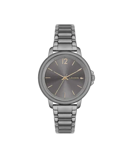 Lacoste Analogue Quartz Watch for Women with Grey Stainless
